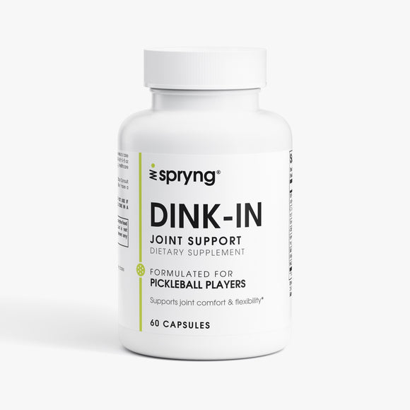 Spryng Dink-In joint support capsules bottle